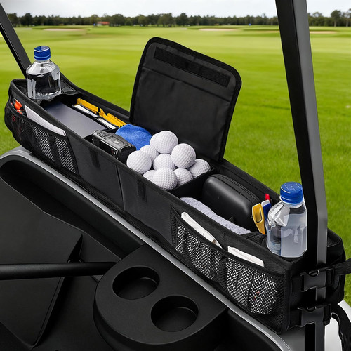 Golf cart storage basket - cart,